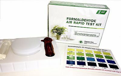 Formaldehyde Air Rapid Test Kit, Latest Gen., Diy Testing Indoor Air, Us Seller!