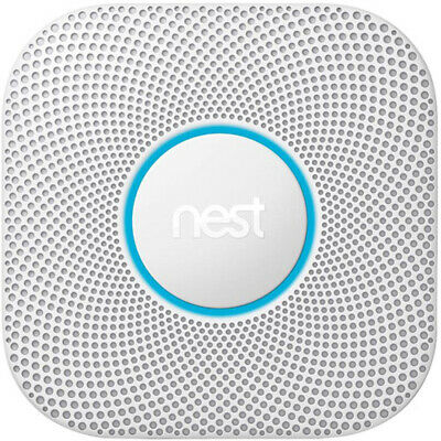 Google Nest Protect Wired Smoke And Carbon Monoxide Alarm (white, 2nd Gen)