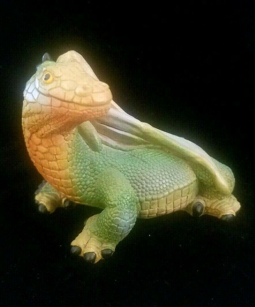 Don James Baby Dragon Sculpture ~ 3.5" X 4"  Stone Critters Vguc!
