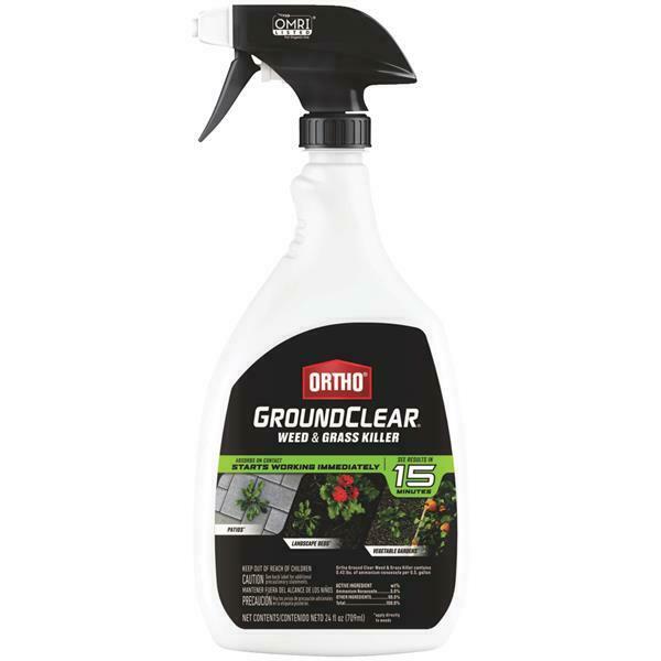 Ortho Groundclear 24 Oz. Ready To Use Trigger Spray Weed & Grass Killer 2 Pk