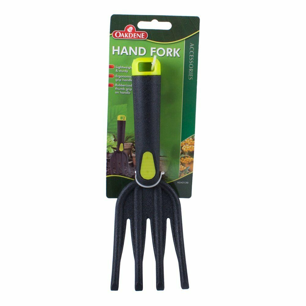 Bulk Deal 10 X Oakdene Lightweight 4 Prong Plastic Garden Hand Forks