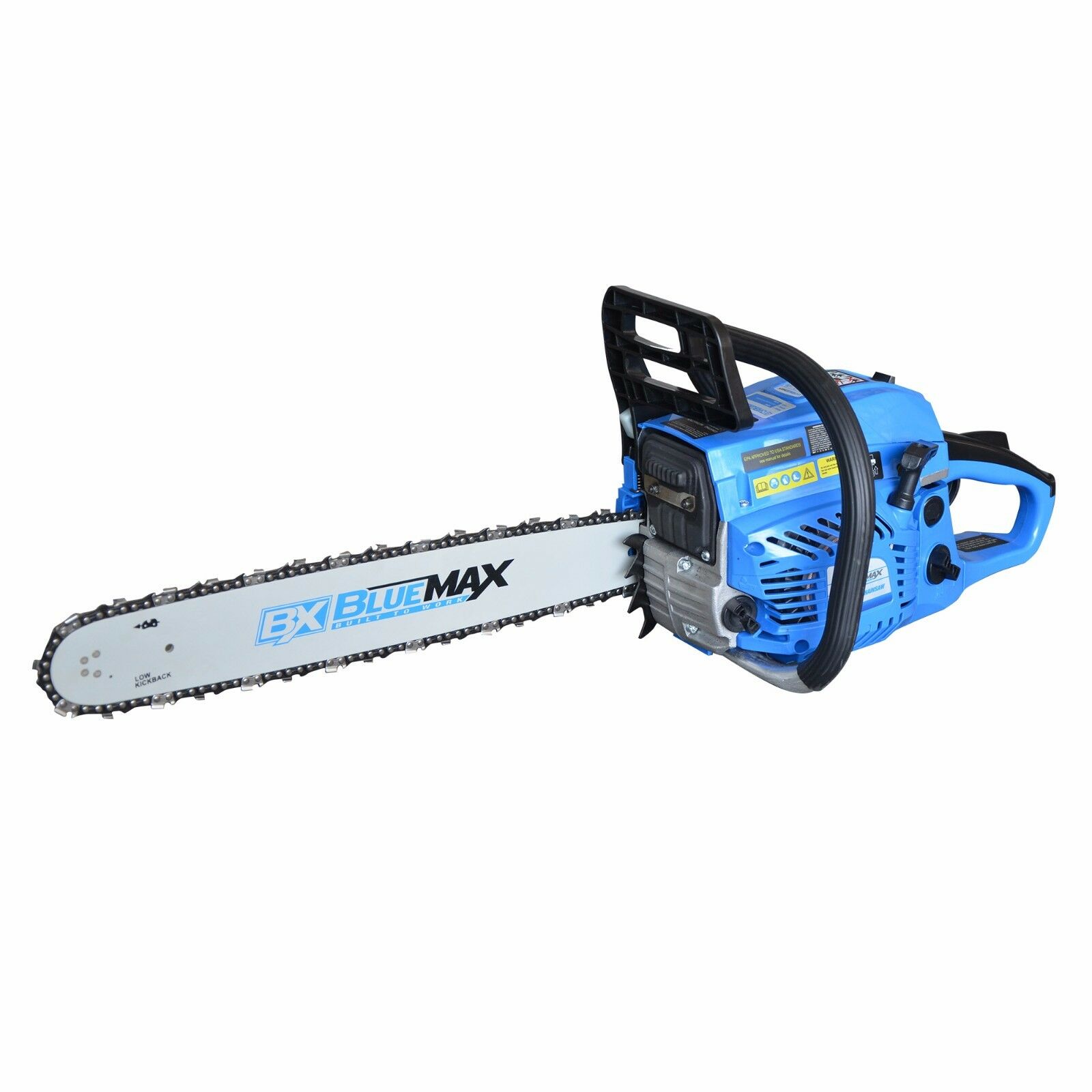 Blue Max 20" 51.5cc Gas Powered Heavy Duty Chainsaw Epa Approved 53543