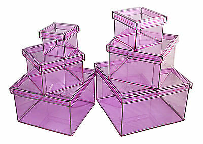 Clear Lookers Nested Boxes