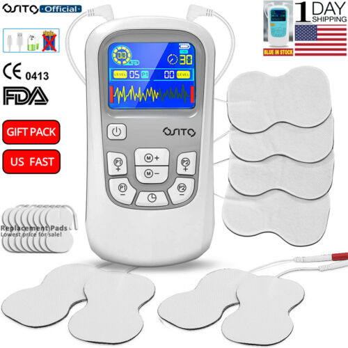 Osito Tens Unit Electronic Pulse Massager, Muscle Stimulator Therapy Pain Relief