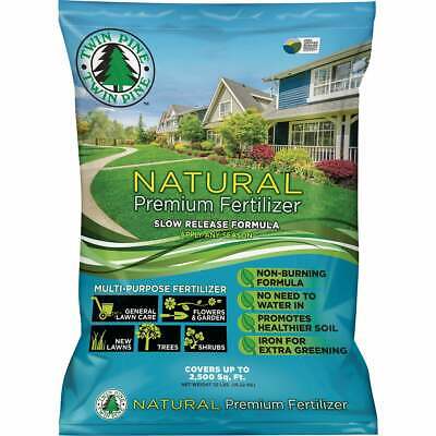 Twin Pine 32 Lb. 2500 Sq. Ft. 4-3-0 Natural Premium Fertilizer Tp40809  - 1 Each