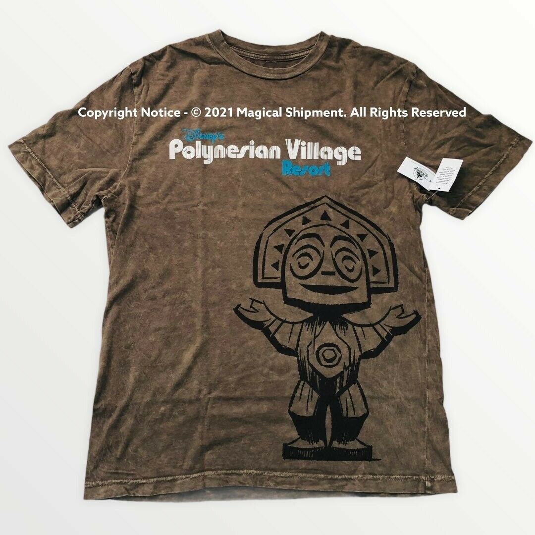 Brand New!! Nwt!! Disney's Polynesian Village Resort Shirt Free Shipping!!