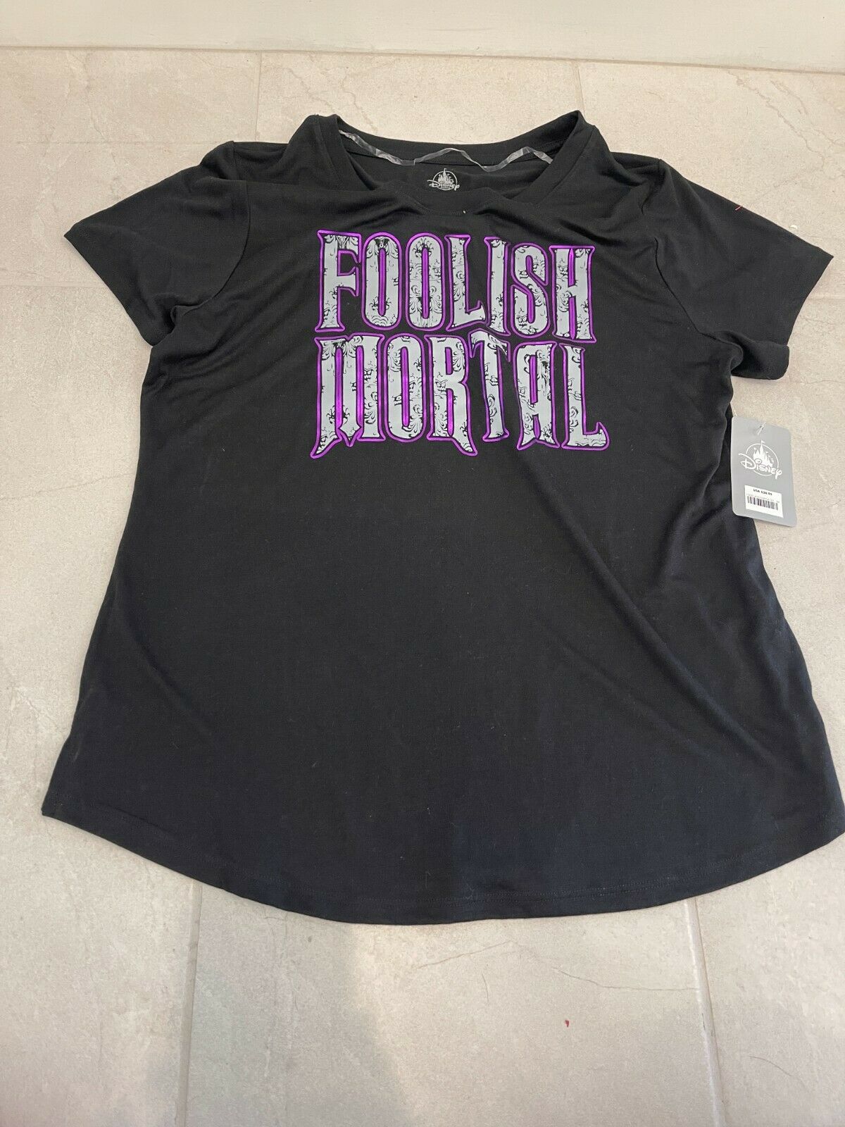 Nwt Disney Parks Exclusive Wdw Foolish Mortal Haunted Mansion Shirt Sz S