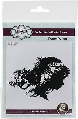 Creative Expressions Pre Cut Rubber Stamp By Paper Panda-mother Nature