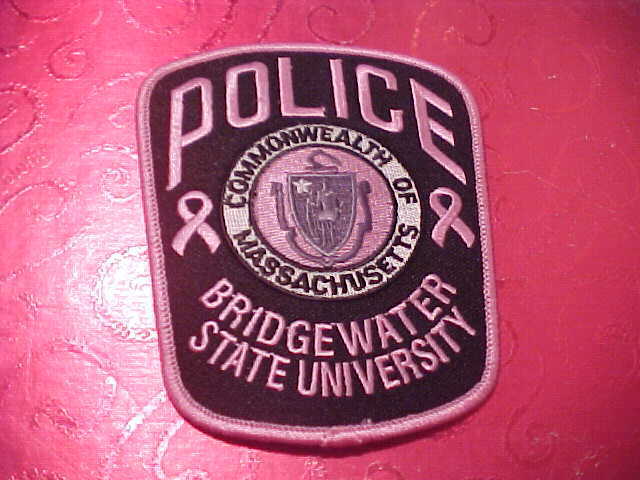 Normandy Missouri Pink Cancer Police Patch Shoulder Size Unused