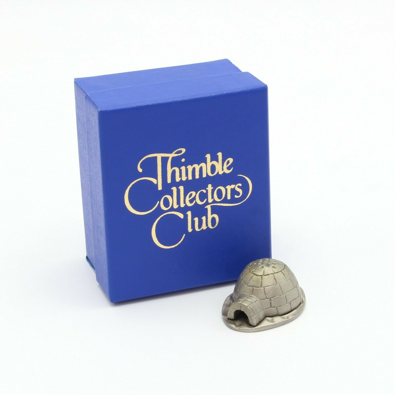 Tcc Thimble Collectors Club Pewter - Igloo