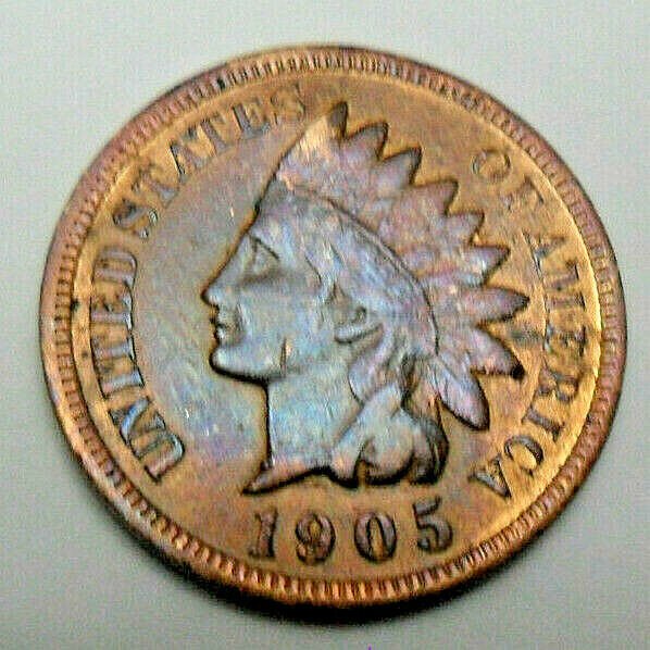 1905 P Indian Head Cent / Penny  Sds  **free Shipping**