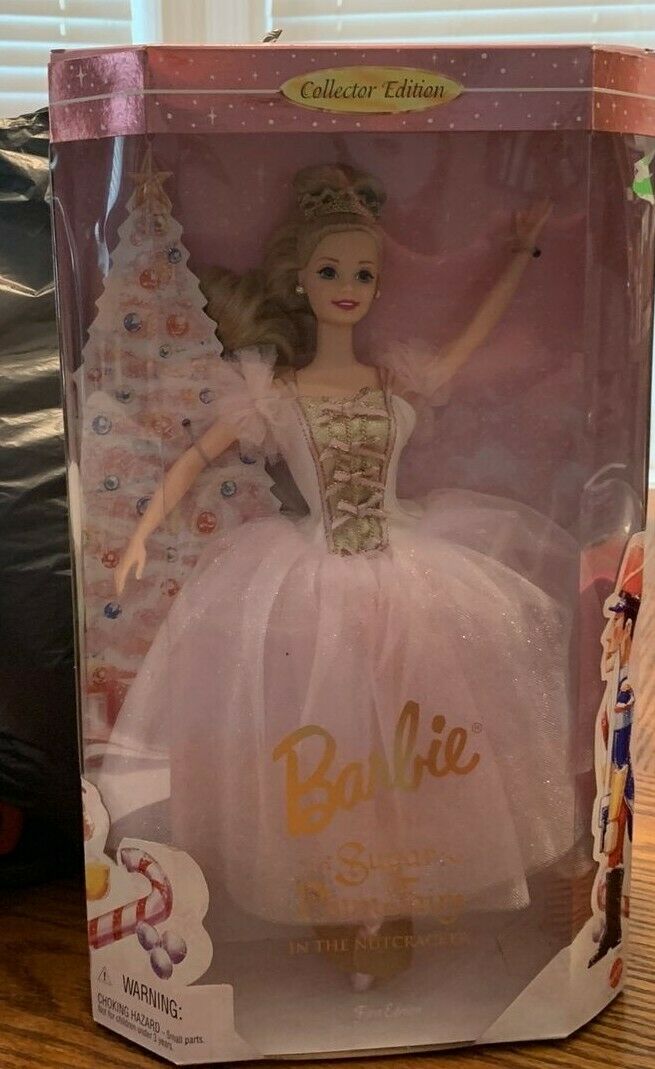 Nib 1996 Mattel Barbie As The Sugar Plum Fairy First Edition 17056