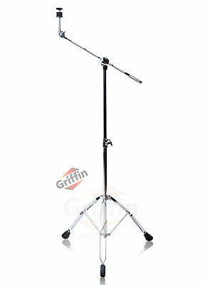 Cymbal Boom Stand By Griffin - Drum Hardware Arm Mount Holder Adapter Percussion