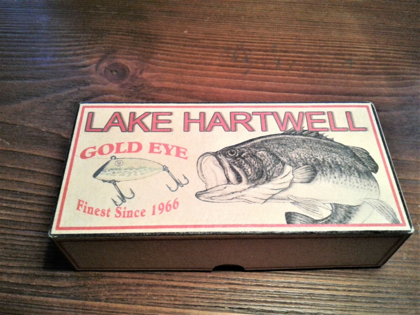 Lake Hartwell Fishing Lure Boxes Make Great Lake House Decorations