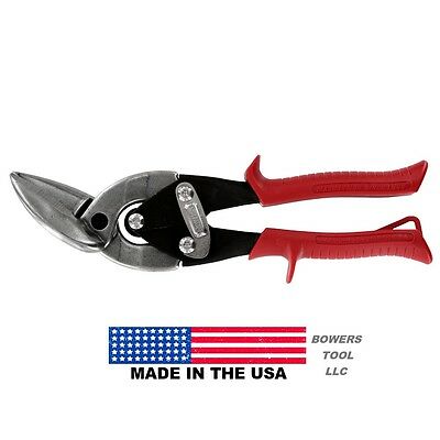 Midwest Aviation Offset Snips Left Cut 18ga. Steel Tin Mwt-6510l Made In Usa
