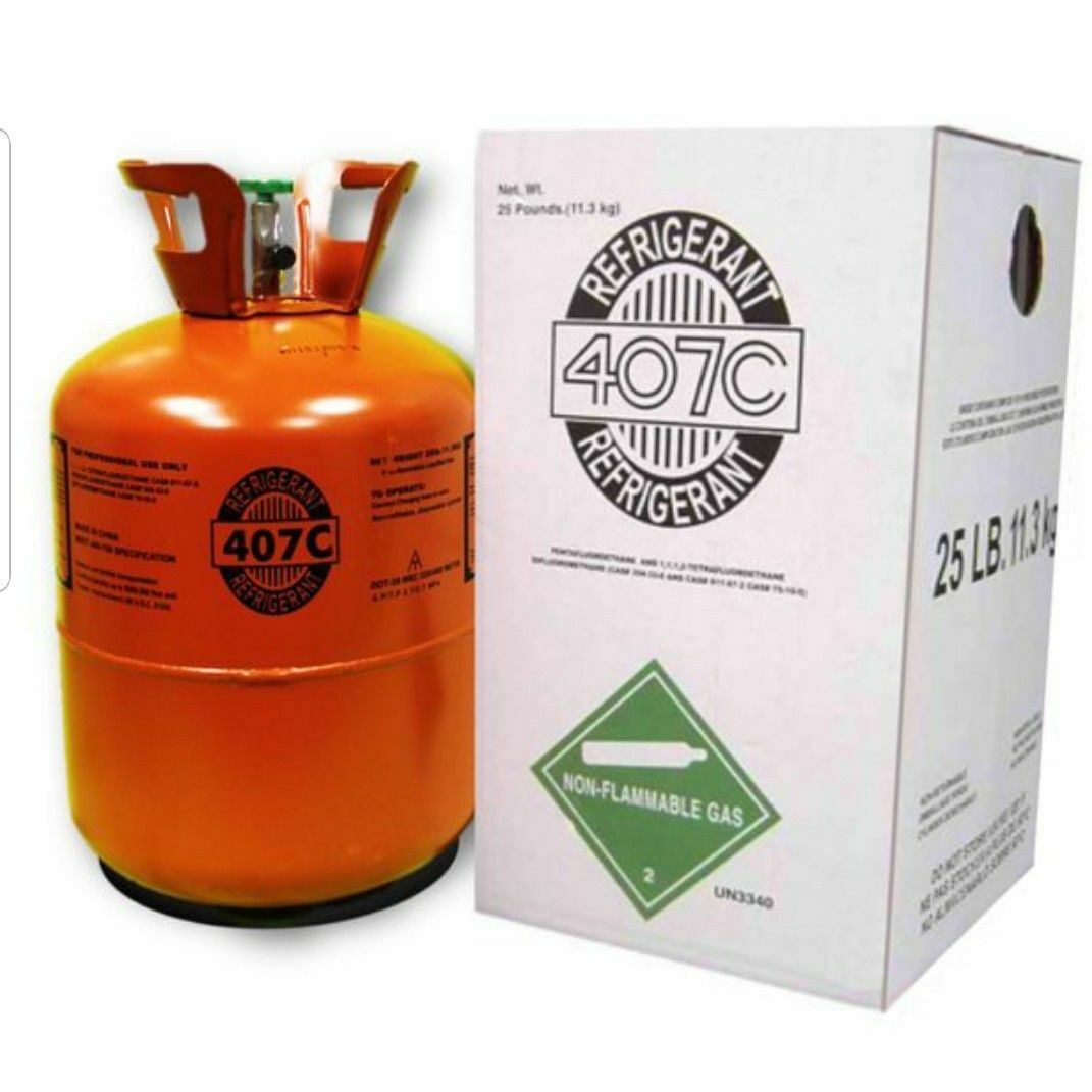 R407c-refrigerant 25 Pound 407c Factory Sealed With Oil R22 Replacement R 22*