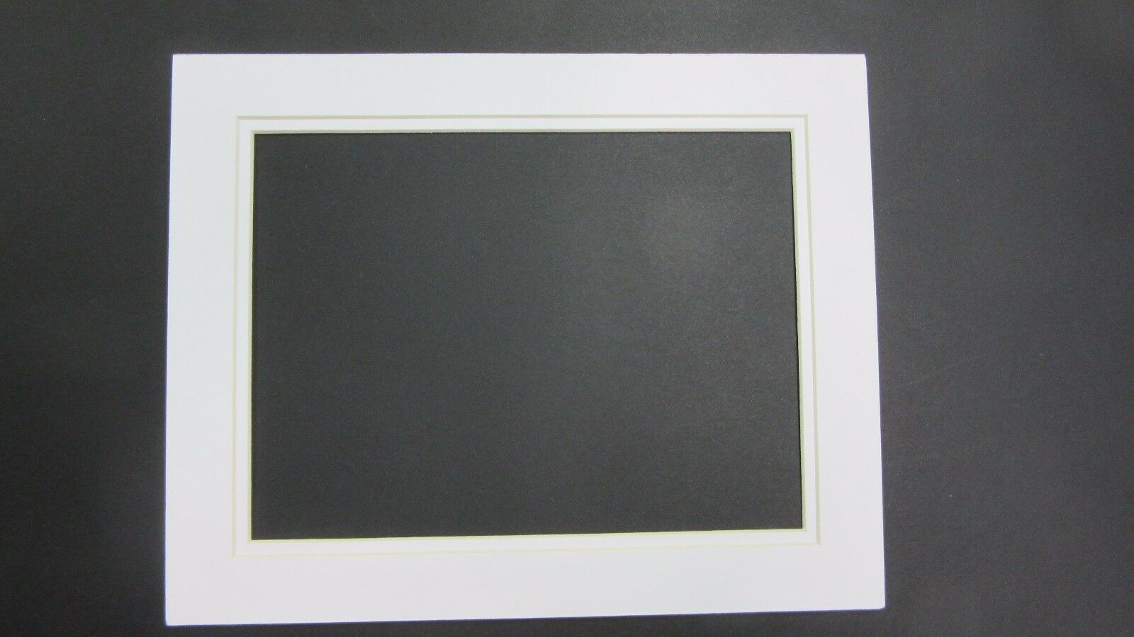 Picture Framing Mats 8x10 For 6x8 Photo White Double Mat