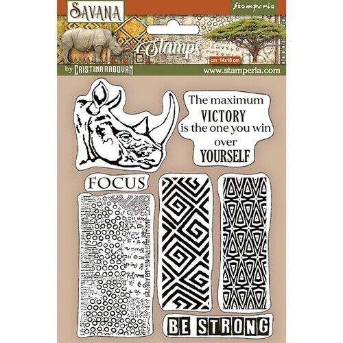 Stamperia Hd Savana Graffiti Stamps 14x18cm #wtkcc210