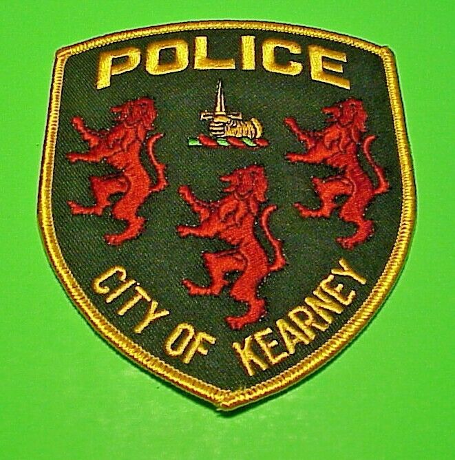 Kearney  Missouri  Mo  4 3/4"  Police Patch  Free Shipping!!!