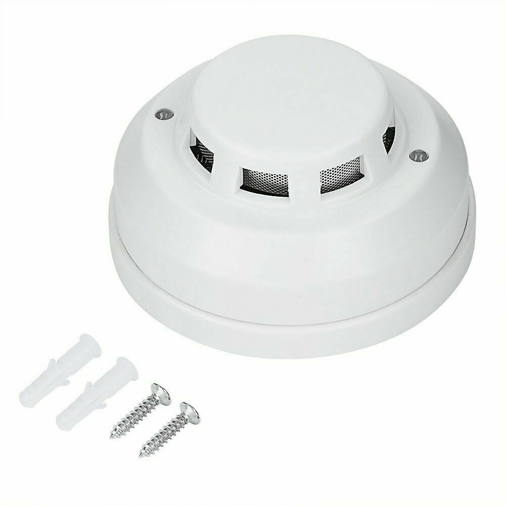 Wired 12v Smoke Detector Normally Open Or Closed Nc 4-wire Security System Alarm