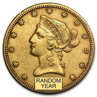$10 Liberty Gold Eagle Xf (random Year) - Sku #118