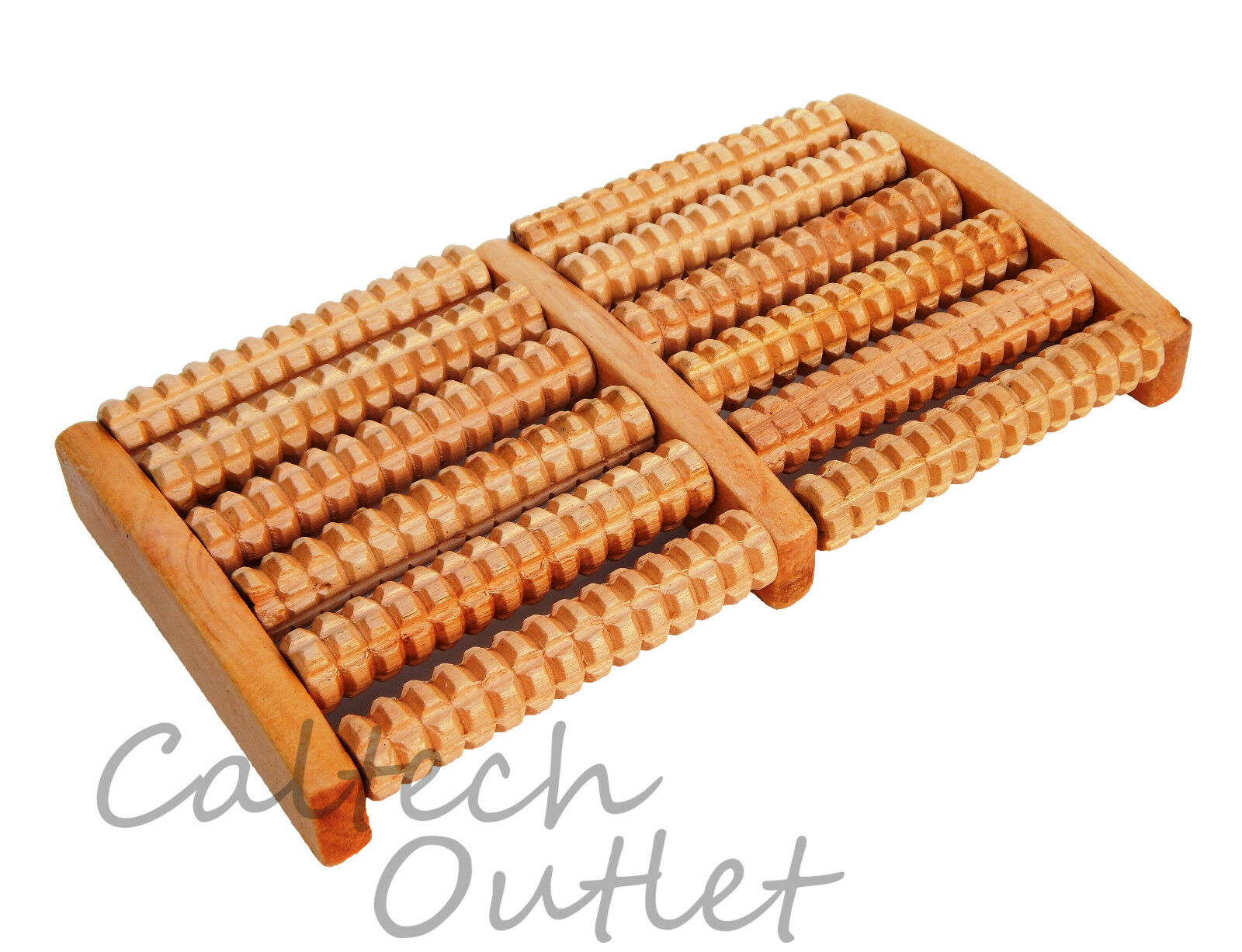 6 Raw Wooden Wood Roller Foot Massager Stress Relief Healththerapy Relax Massage