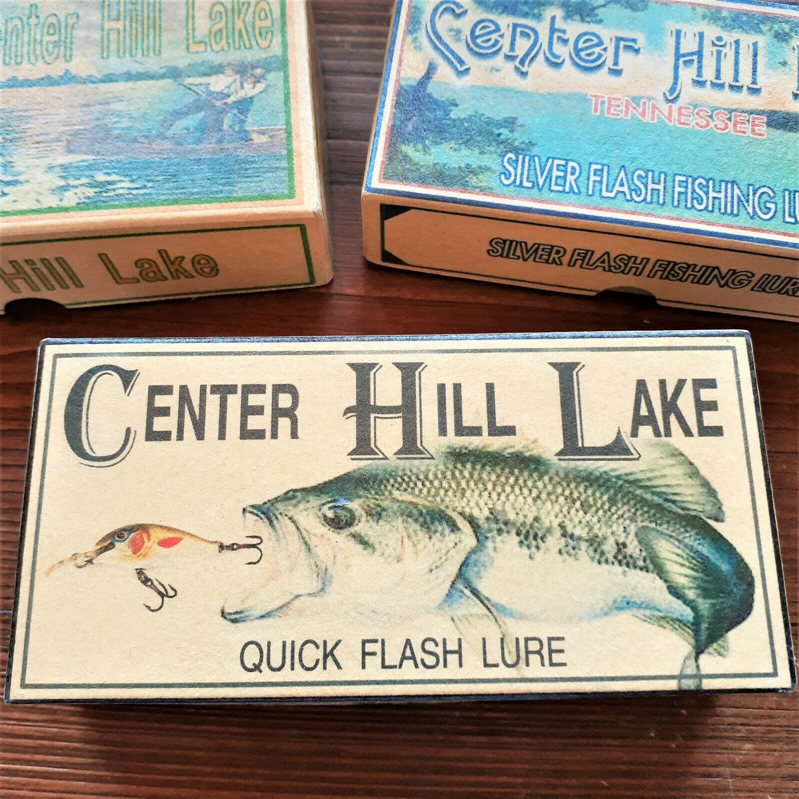 Center Hill Lake Fishing Lure Boxes Make Nice Lake House Decoration