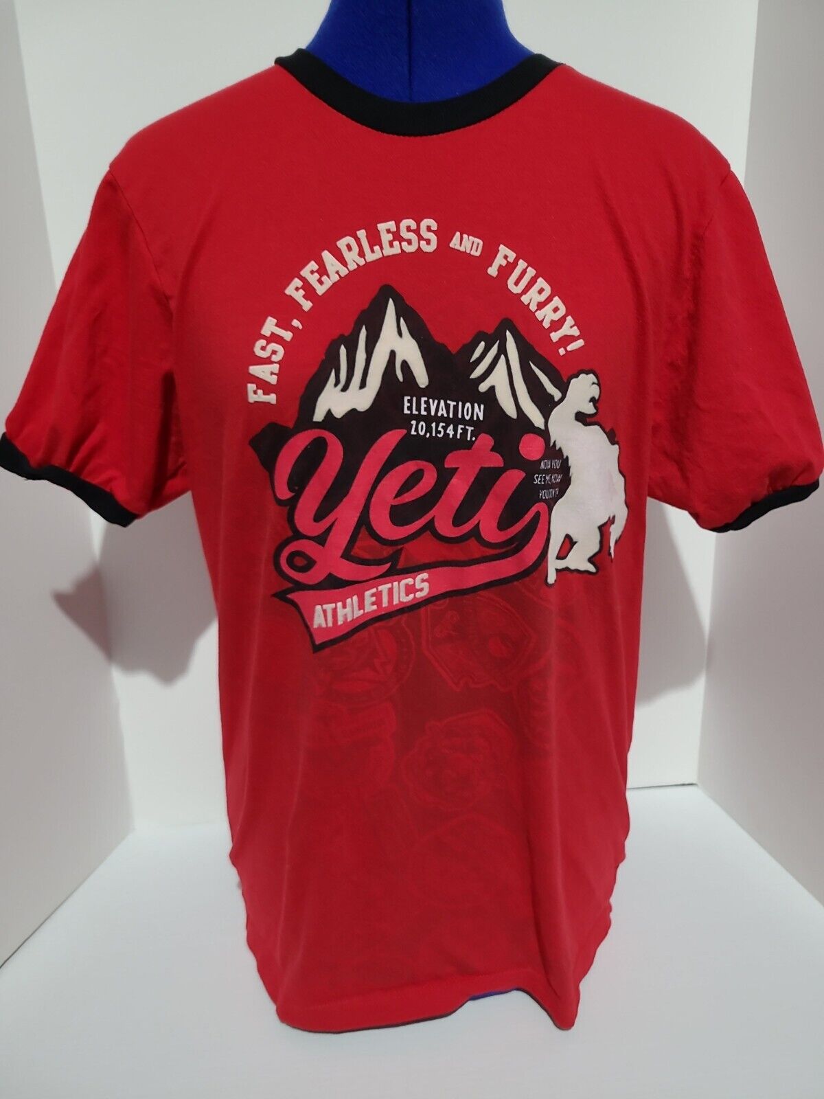 Disney Yeti Athletics Shirt Size Xl Expedition Everest