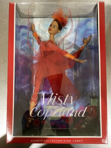 Misty Copeland Barbie Doll Ballerina Ballet Barbie Collector In Excellent Box V5