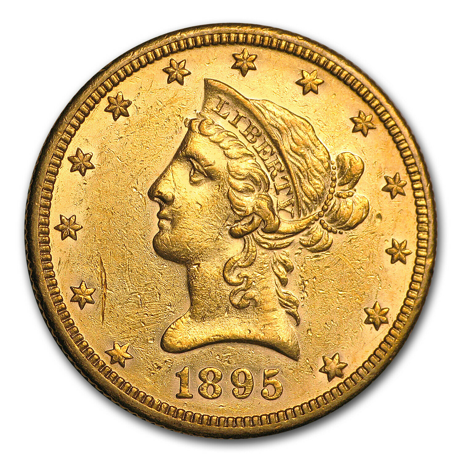 1895-o $10 Liberty Gold Eagle Au - Sku #41422